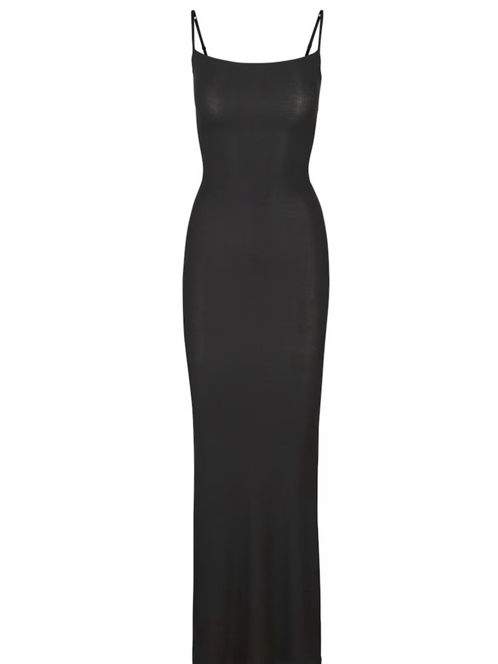 Viral SKIMS Soft Lounge Long Slip Dress in Black